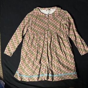 Matilda Jane Colorful Plaid Kids Dress